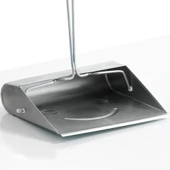 Smilly set pulizia paletta e scopa metallo galvanizzato scopa h99 l27 paletta h75 l30 p24