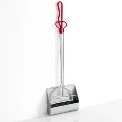 Smilly set pulizia paletta e scopa metallo galvanizzato scopa h99 l27 paletta h75 l30 p24