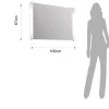 Specchiera con luci laterali interne led 100x67 cm