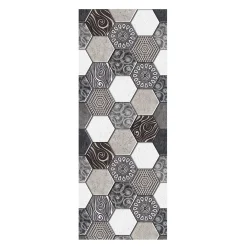 Tappeto corsia cm 50 x 150 pratico da pulire 100% vinile