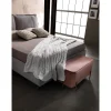 Tender coperta quadrata maglia grossa bianca 150x150 cm