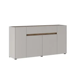 Tonya cashmere madia finitura cashmere 4 ante 1 cassetto h85 l172 p395