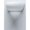 Venezia applique in ceramica bianca 31.5x16 h11cm