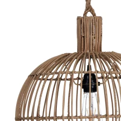 Vera lampadario in rattan cm. d. 40 x h.40