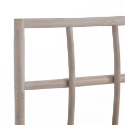 Yanni basamento centrale in rattan sbiancato per 1 elemento kamar 80x80xh70 cm