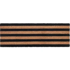 Zee zerbino runner in fibre di cocco e pvc antiscivolo fantasia zee cm 40x120x2